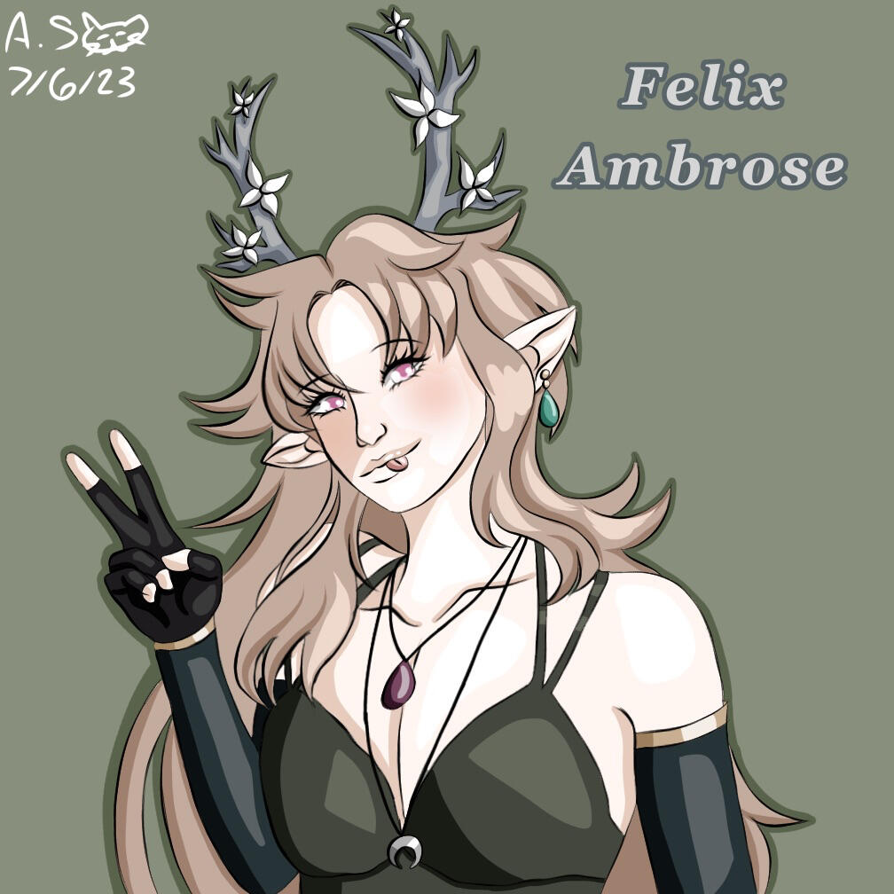 Junouiji is a Xaela Au Ra with long straight black hair and pink eyes. She is wearing a fat cat hoodie and smiling at the viewer.