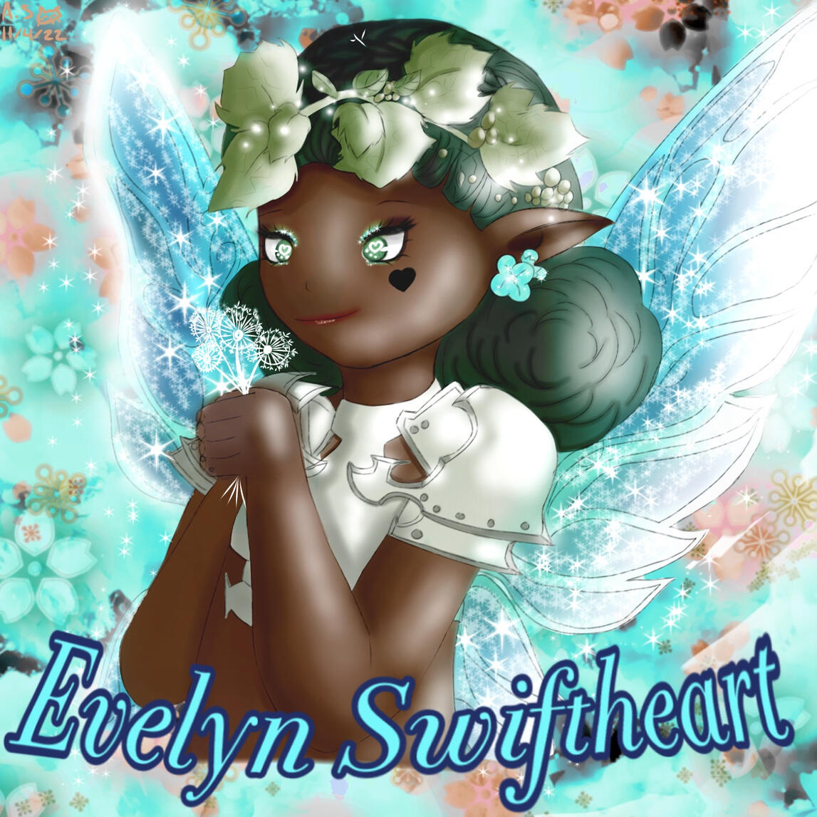 Finix is a Hyur with short white hair. She poses cutely. She is wearing a dark red skirt and shrug combo and a cute small hat.